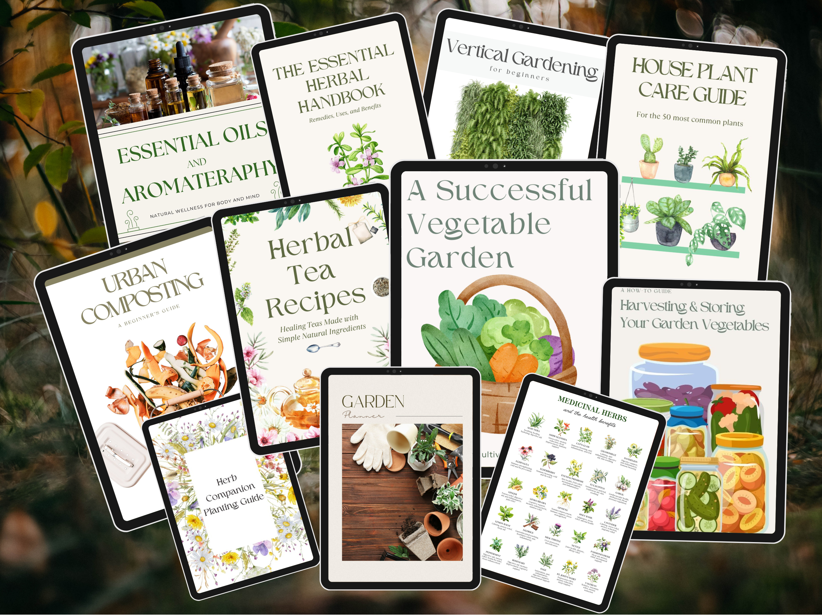 🌸+100 Gardening tips: Includes The Beginner’s Gardening Guide + 10 exclusive gifts! Your Ultimate All-in-One Bundle